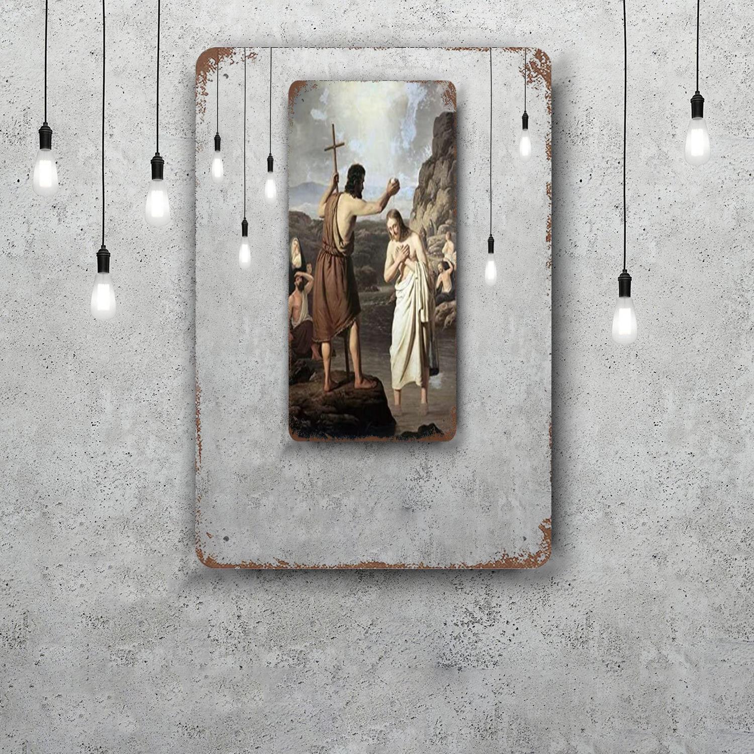Baptism Decor Poster Vintage Tin Sign Metal Sign Decorative Plaque for Pub Bar Man Cave Club Wall Decoration 20x30cm(7.8x11.8inch)
Baptism Decor Poster Vintage Tin Sign Metal Sign Decorative Plaque for Pub Bar Man Cave Club Wall Decoration 20x30cm(7.8x11.8inch)