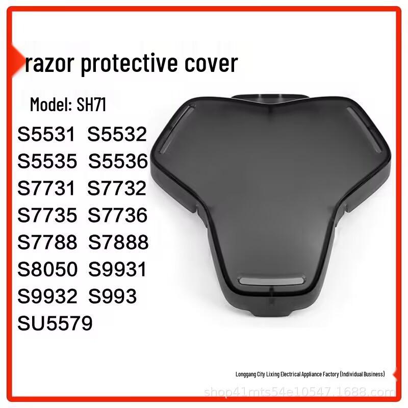 Electric Shaver Black Honeycomb Head Cover for S5832/S5831/9935/8050/5531 светло-серый
Electric Shaver Black Honeycomb Head Cover for S5832/S5831/9935/8050/5531 светло-серый
