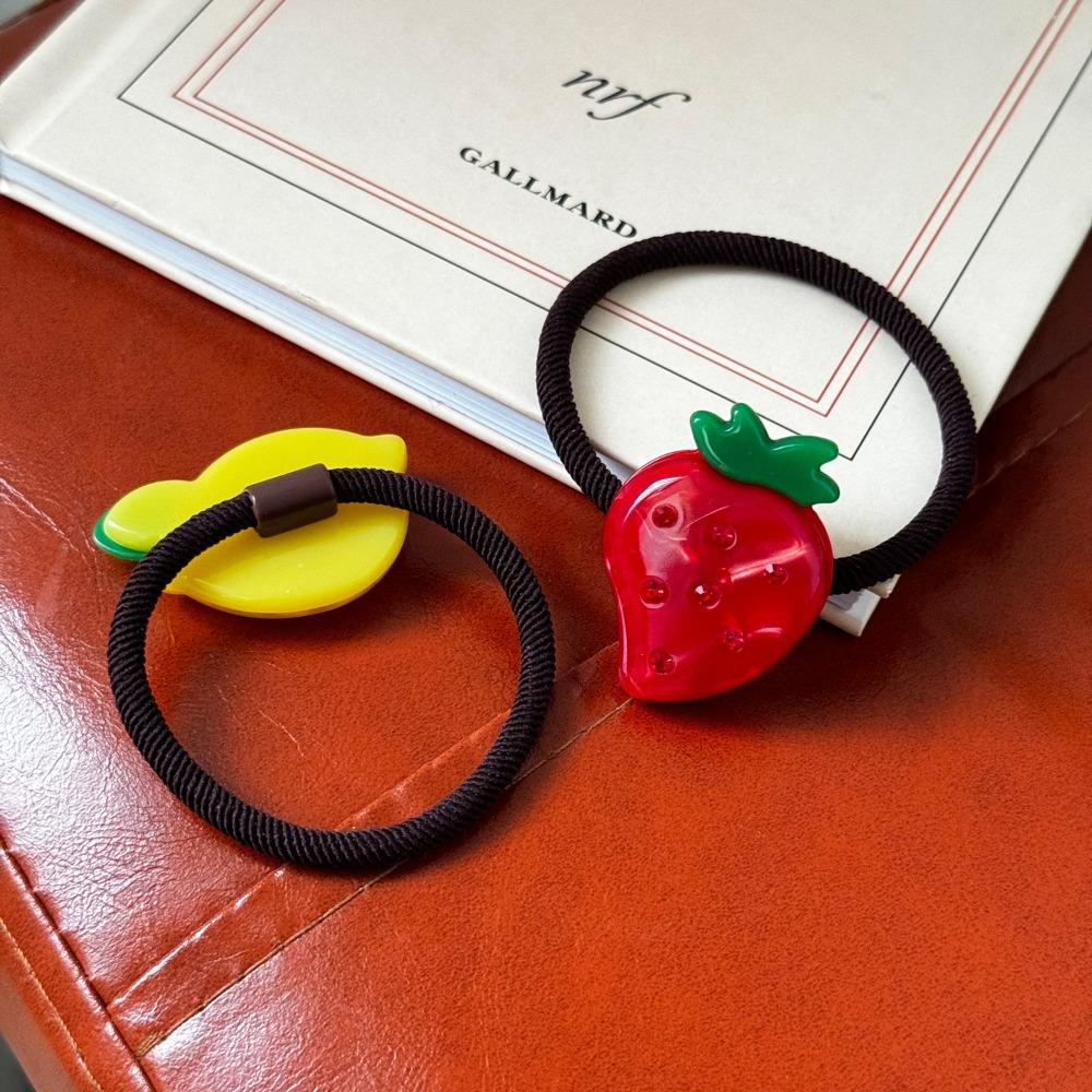Rhinestones Acetic Acid Hair Tie Hair Ring Elastic Hair Band Fruit Acetate Hair Rope Travel
Rhinestones Acetic Acid Hair Tie Hair Ring Elastic Hair Band Fruit Acetate Hair Rope Travel