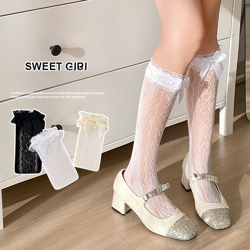 Women s Summer Thin and Fashionable New Lace Bow Thigh High Socks 1 pair чорний
Women s Summer Thin and Fashionable New Lace Bow Thigh High Socks 1 pair чорний