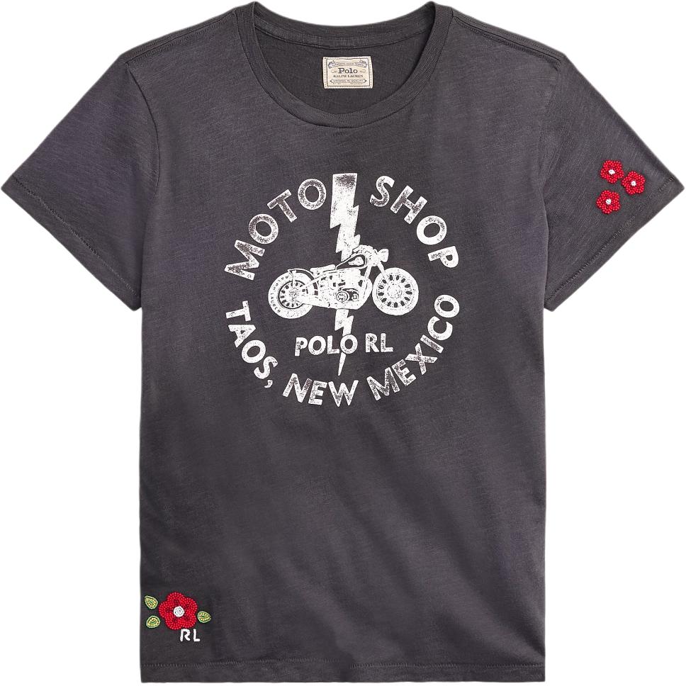 Polo Ralph Lauren SS26 Мотоциклетный стиль Цветочный с бисером Стирка Плотный трикотаж Короткий рукав Обычная футболка Классическая версия Женские топы 211800299-001 XS
Polo Ralph Lauren SS26 Мотоциклетный стиль Цветочный с бисером Стирка Плотный трикотаж Короткий рукав Обычная футболка Классическая версия Женские топы 211800299-001 XS