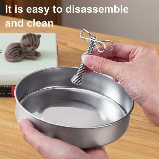 Yousheng Magnetic Incense Coil Holder with Ash Catcher Tray Portable Indoor Outdoor Camping Round Metal Repellent Spiral Incense Burner 6 cm
Yousheng Magnetic Incense Coil Holder with Ash Catcher Tray Portable Indoor Outdoor Camping Round Metal Repellent Spiral Incense Burner 6 cm