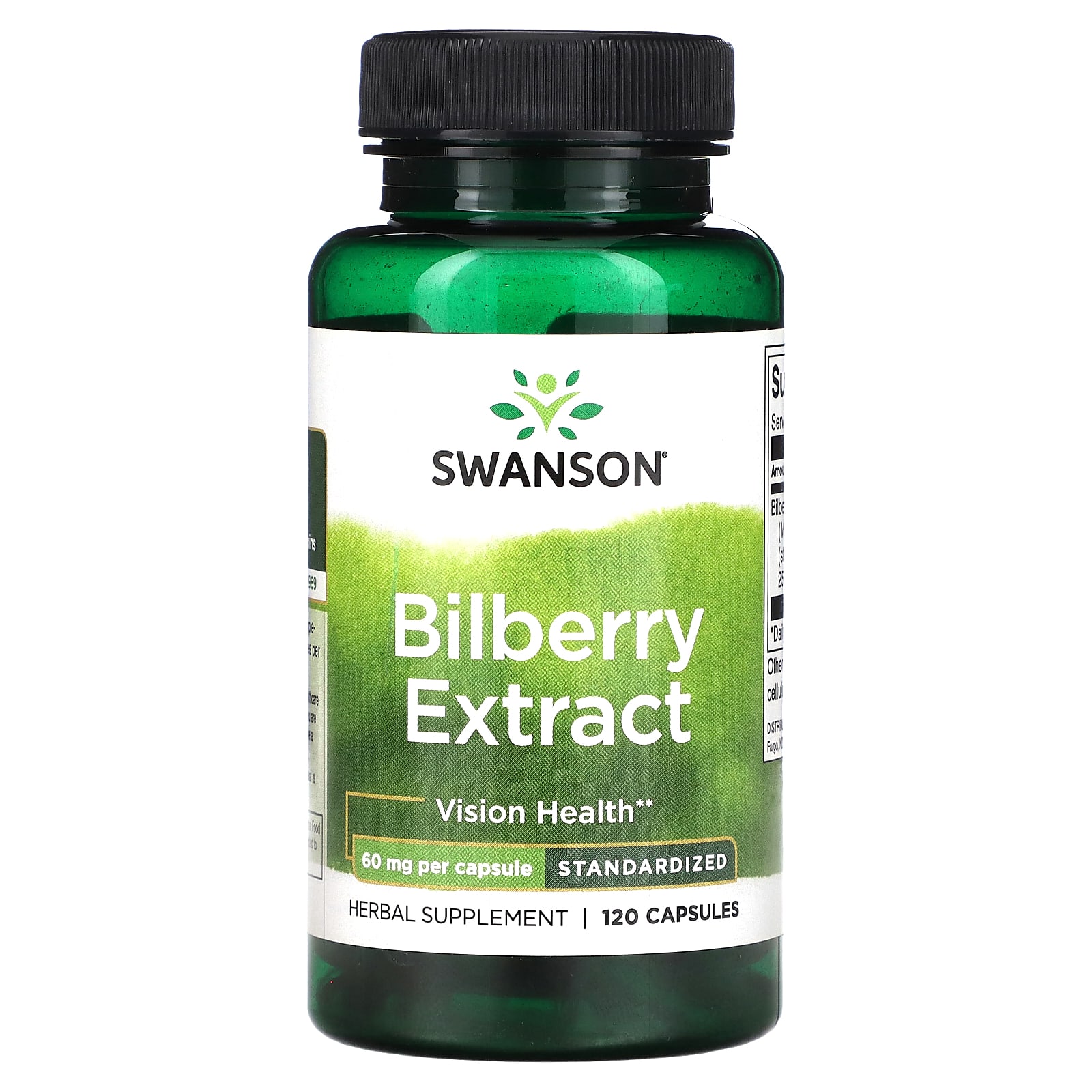Bilberry Extract, 60Mg, 120 Capsules 
Bilberry Extract, 60Mg, 120 Capsules