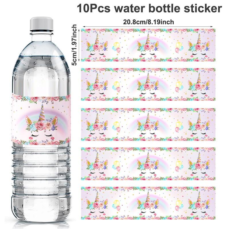 10pcs Unicorn Style Bottle Labels Stickers Pink Unicorn Theme Sticker for Girls Birthday Babyshower Wedding Party Decor Supplies as picture
10pcs Unicorn Style Bottle Labels Stickers Pink Unicorn Theme Sticker for Girls Birthday Babyshower Wedding Party Decor Supplies as picture
