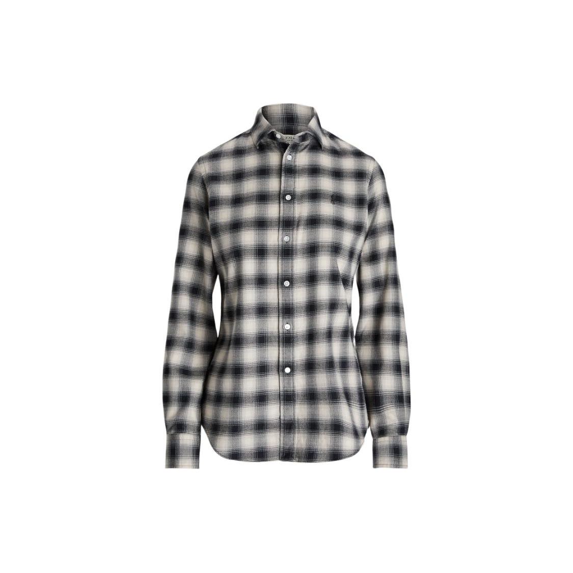 Polo Ralph Lauren FW22 Plaid Collar Single-Breasted Long Sleeve Shirt Women shirts Black WMPOSHTNDO20300-999 XL
Polo Ralph Lauren FW22 Plaid Collar Single-Breasted Long Sleeve Shirt Women shirts Black WMPOSHTNDO20300-999 XL