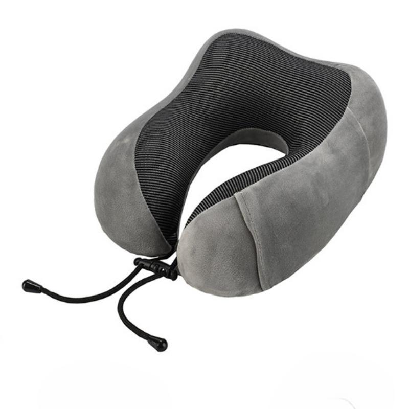 Travel Neck Pillow U-Shaped Memory Foam Neck Support Cushion for Airplane Car Office, Adjustable Strap & Washable Cover темно-сірий
Travel Neck Pillow U-Shaped Memory Foam Neck Support Cushion for Airplane Car Office, Adjustable Strap & Washable Cover темно-сірий