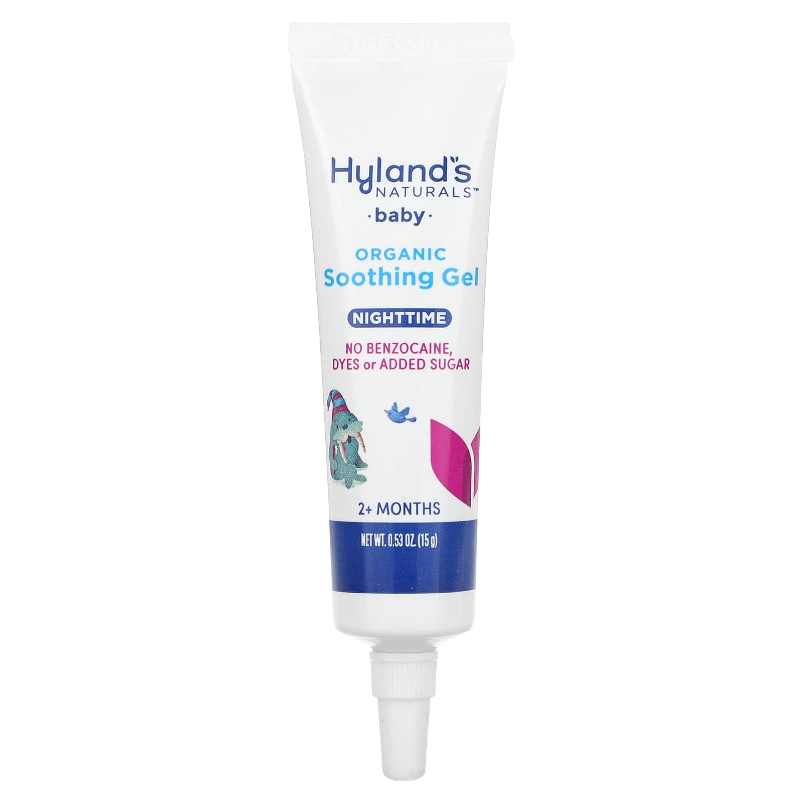 Hyland s Naturals, Дитячий органічний заспокійливий гель, нічний час, вік від 2 місяців, органічна вишня, 0,53 унції (15 г)
Hyland s Naturals, Дитячий органічний заспокійливий гель, нічний час, вік від 2 місяців, органічна вишня, 0,53 унції (15 г)