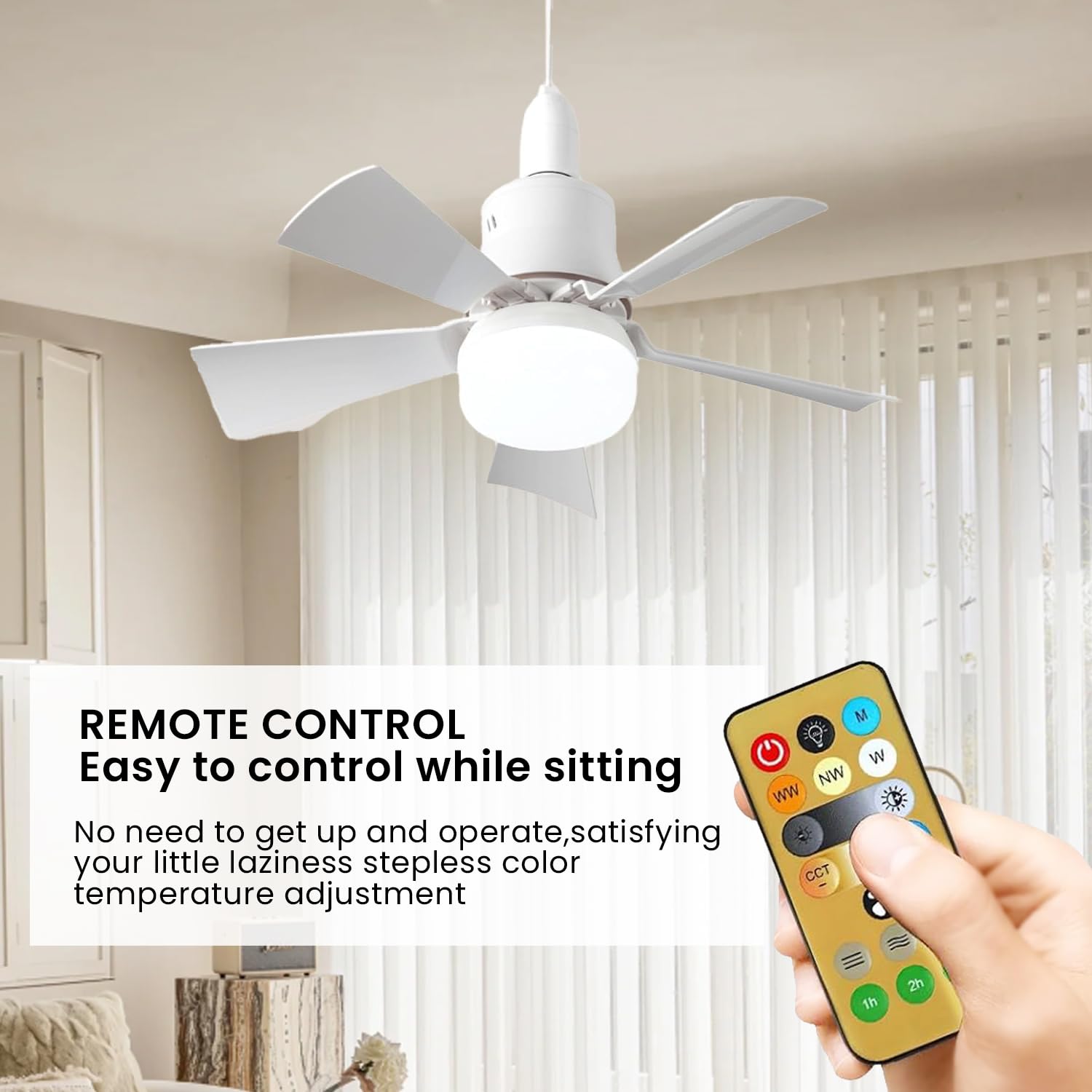 30W E27 Base Ceiling Lamp Three Speeds Adjustable Detachable Square 5 Blades Fan Light with Remote Black
30W E27 Base Ceiling Lamp Three Speeds Adjustable Detachable Square 5 Blades Fan Light with Remote Black