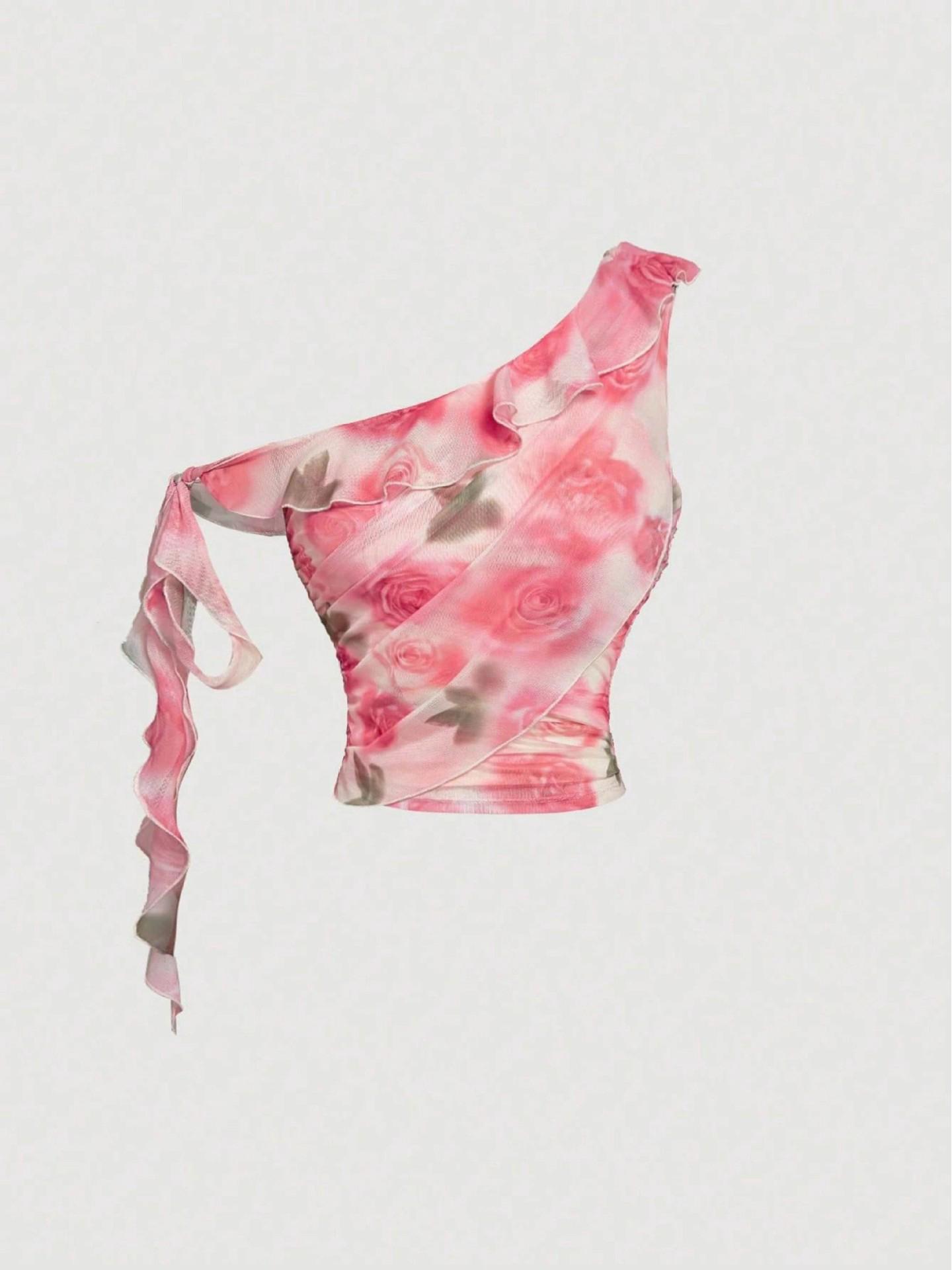 Women s Summer Floral Off-Shoulder Slimming Camisole Tank Top Small рожевий
Women s Summer Floral Off-Shoulder Slimming Camisole Tank Top Small рожевий