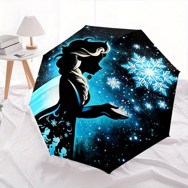 Disney Elsa, Snowflake Themed automatic opening and closing folding umbrella, portable - durable, 8-rib umbrella frame, very suitable for bu
Disney Elsa, Snowflake Themed automatic opening and closing folding umbrella, portable - durable, 8-rib umbrella frame, very suitable for bu
