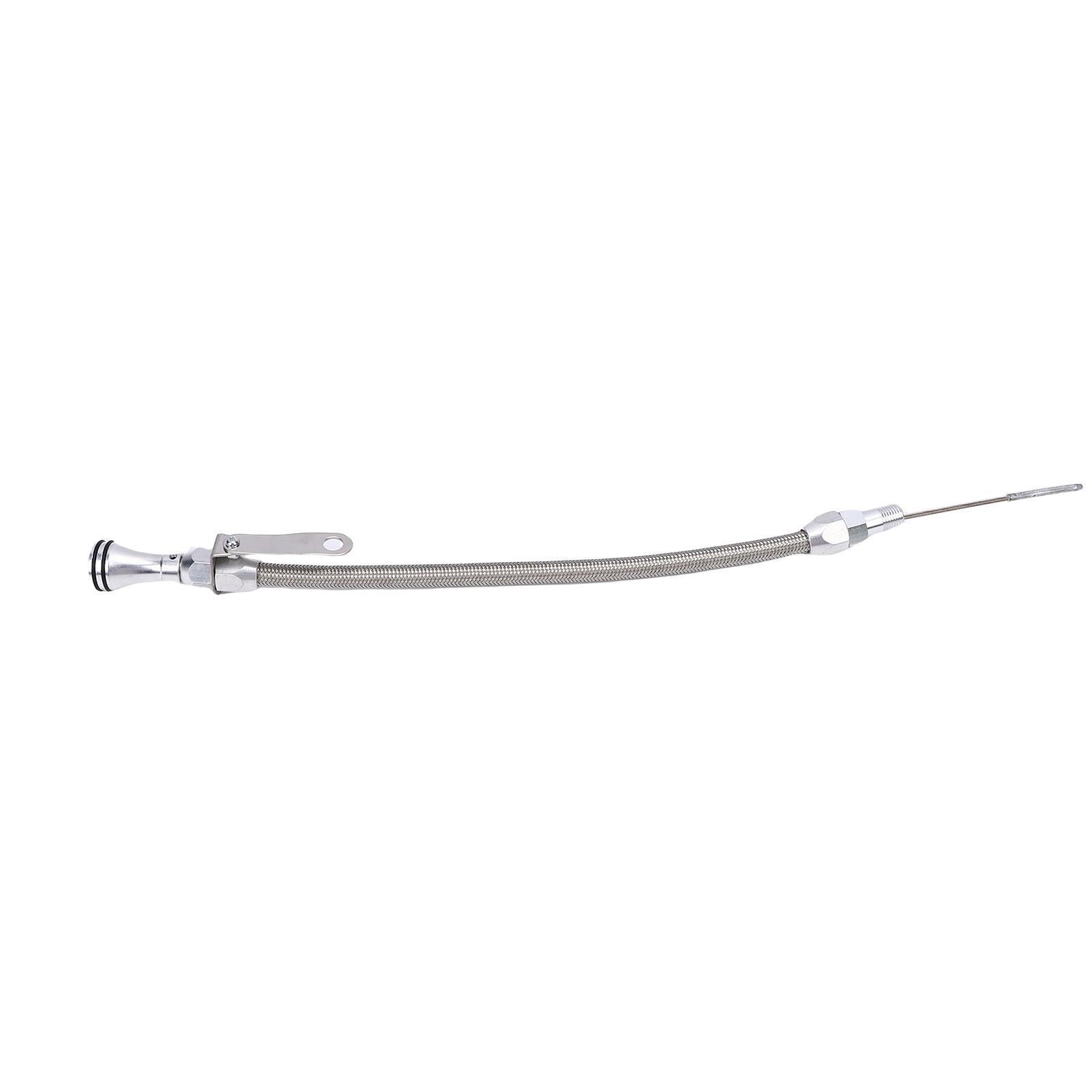 Universal Oil Pan Dipstick 20 Inch 1 4 Inch NPT Connector Accurate Flexible Stainless Steel Dipstick
Universal Oil Pan Dipstick 20 Inch 1 4 Inch NPT Connector Accurate Flexible Stainless Steel Dipstick