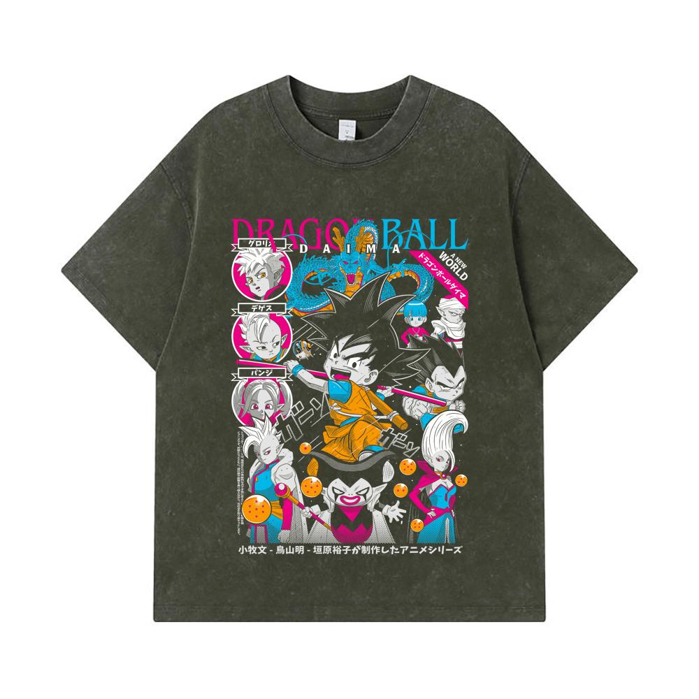 275 GSM Washed T-shirts 100% Cotton Dragon Ball V32 Daima Print Unisex Heavy Cotton T Shirt S
275 GSM Washed T-shirts 100% Cotton Dragon Ball V32 Daima Print Unisex Heavy Cotton T Shirt S