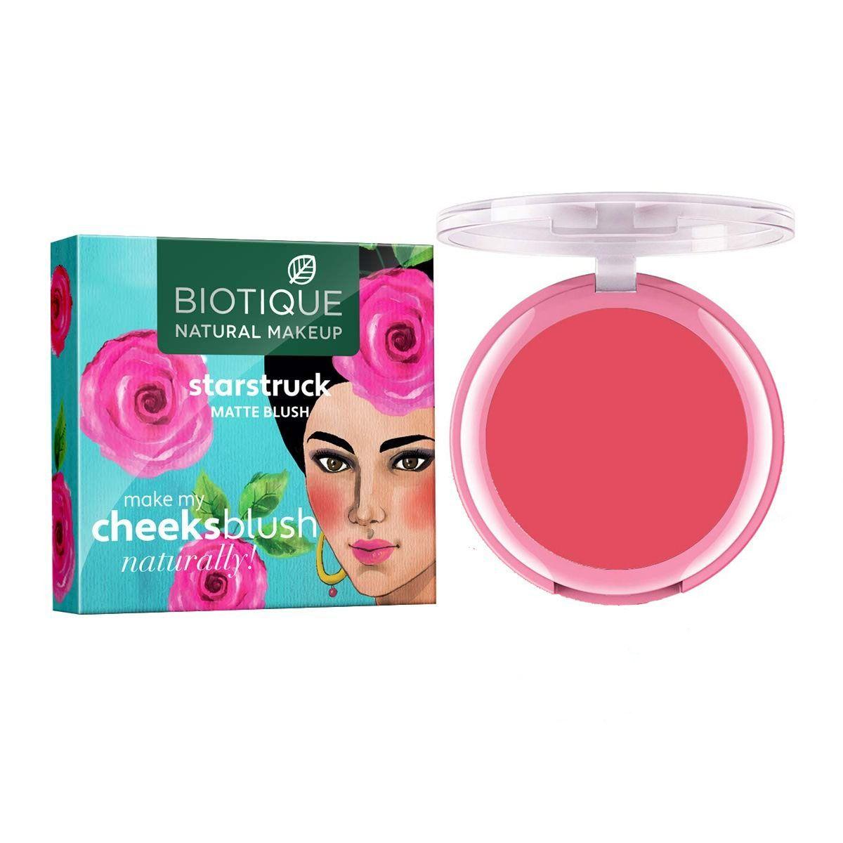 Матовые румяна: оттенок Розовое обещание (6 г), Starstruck Matte Blush Promise In Pink, Biotique
Матовые румяна: оттенок Розовое обещание (6 г), Starstruck Matte Blush Promise In Pink, Biotique