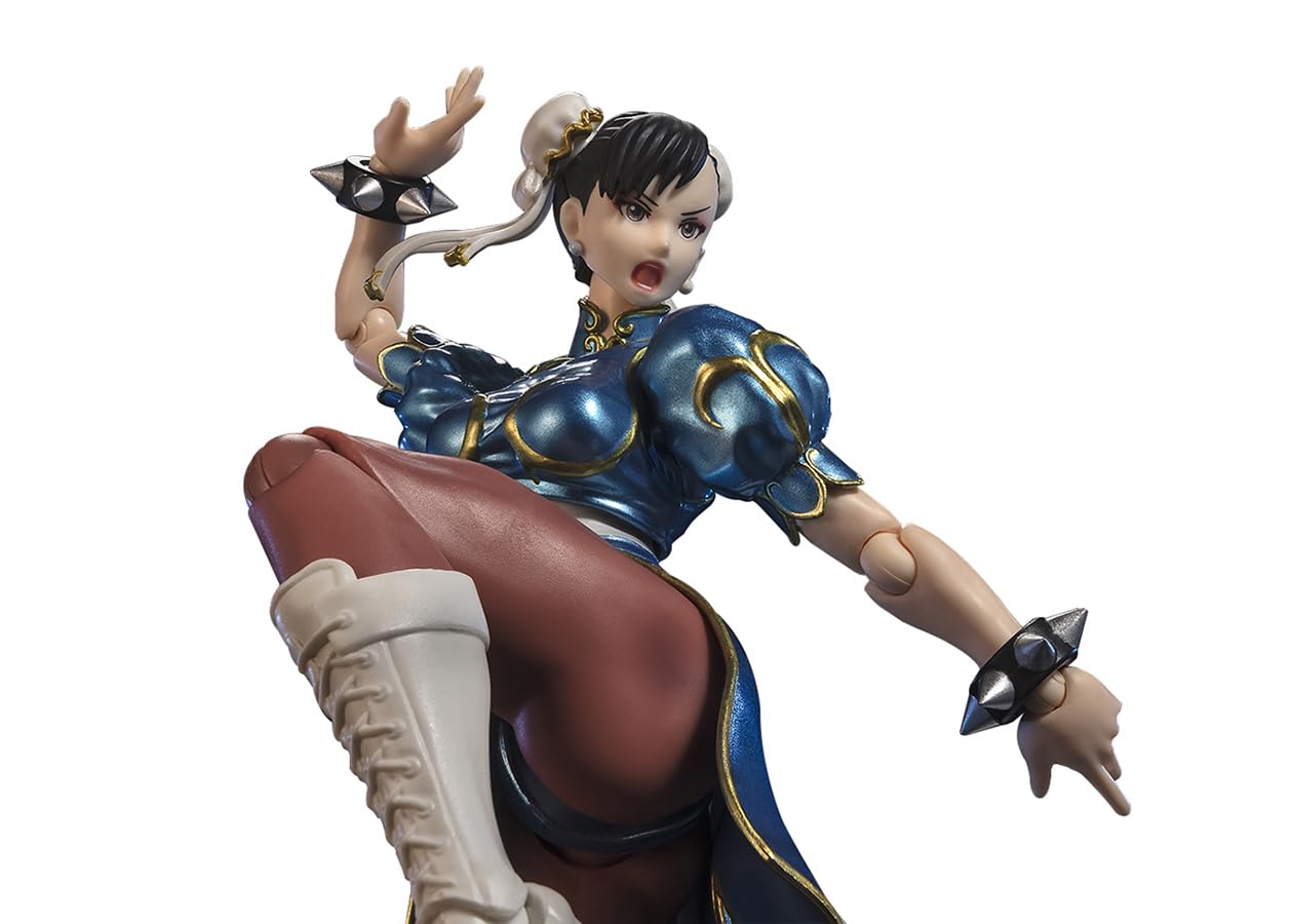 SHFiguarts Street Fighter Chun-Li -Наряд 2- Приблизительно. Подвижная фигура толщиной 150 мм, окрашенная из ПВХ и АБС-пластика
SHFiguarts Street Fighter Chun-Li -Наряд 2- Приблизительно. Подвижная фигура толщиной 150 мм, окрашенная из ПВХ и АБС-пластика