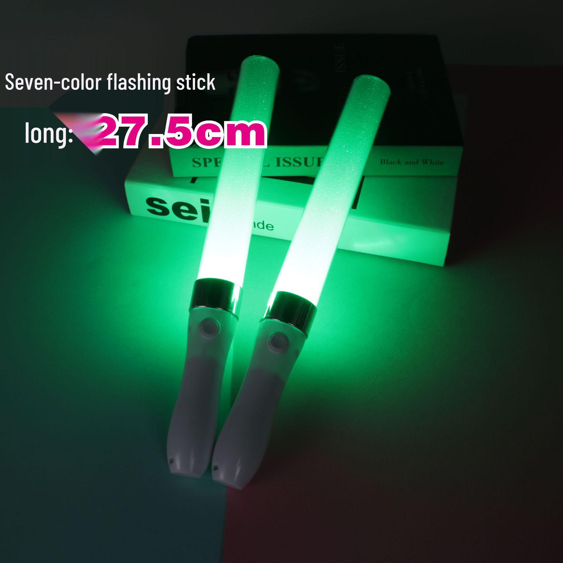 Seven-Color LED Concert Flash Stick with Custom LOGO
Seven-Color LED Concert Flash Stick with Custom LOGO