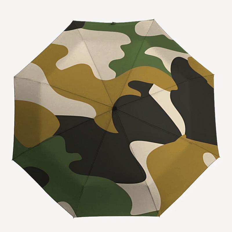 1pc Camouflage Pattern Automatic Folding Umbrella Portable Collapsible Design, 8-Rib Iron Frame, Durable Fabric, All-Season Casual Outdoor 195
1pc Camouflage Pattern Automatic Folding Umbrella Portable Collapsible Design, 8-Rib Iron Frame, Durable Fabric, All-Season Casual Outdoor 195