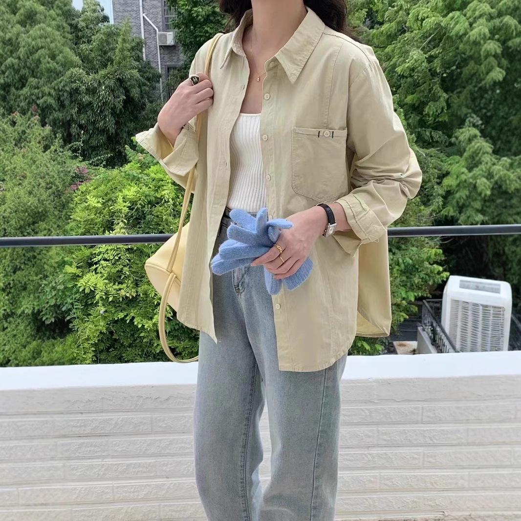 New 2025 Women s Washed Cotton Long Sleeve Shirt - High Design Layered Casual Top Large
New 2025 Women s Washed Cotton Long Sleeve Shirt - High Design Layered Casual Top Large