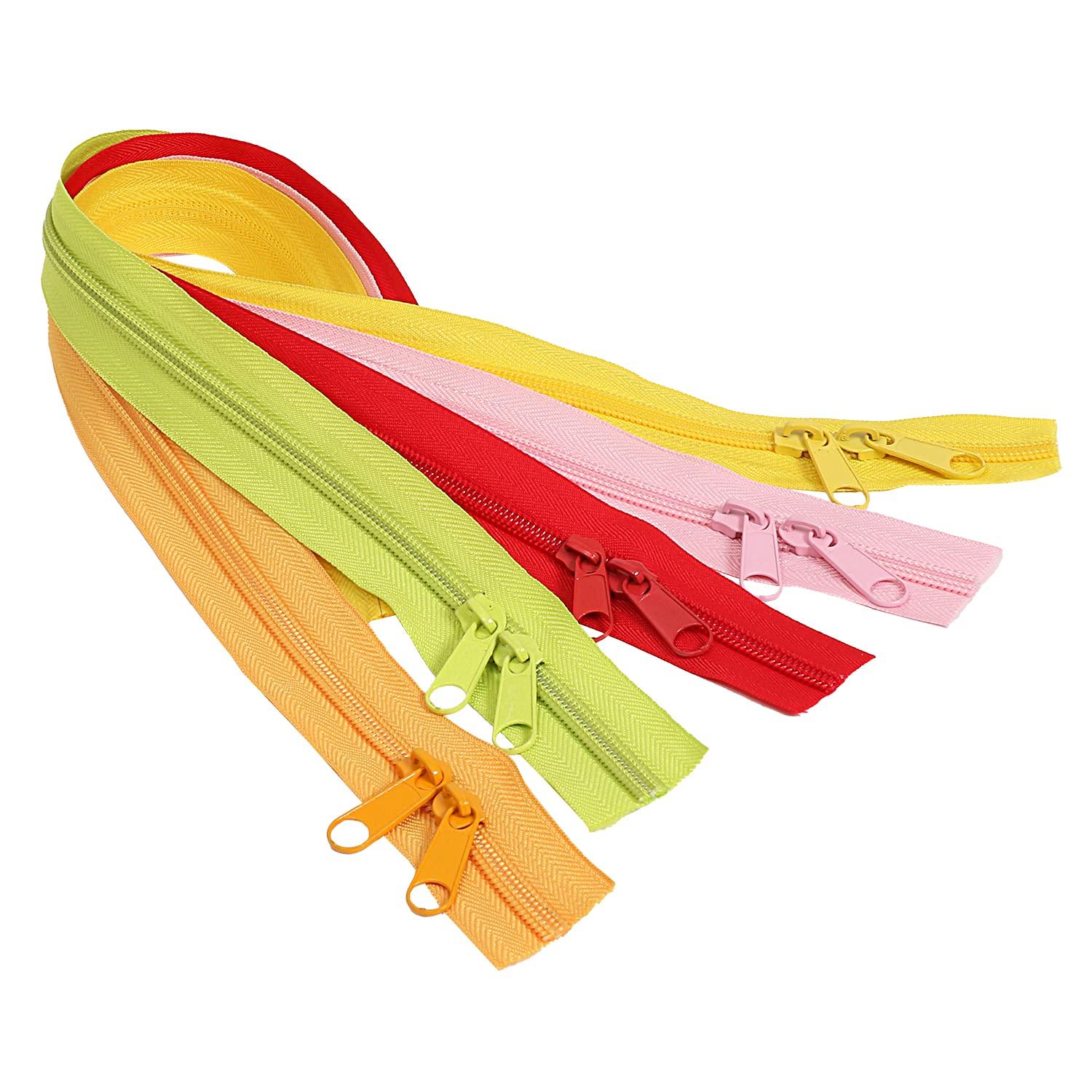 Astro Resin Zipper Vitamin Color 5 50cm 5 Colors 10 Pieces Set Coil Zipper Double Slider No Stopper Can be Cut with Scissors Craft Supplies Handmade
Astro Resin Zipper Vitamin Color 5 50cm 5 Colors 10 Pieces Set Coil Zipper Double Slider No Stopper Can be Cut with Scissors Craft Supplies Handmade