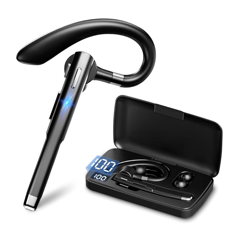 Meisei Bluetooth 5.3 headset one ear wireless earphones For both left and right ears ear hook type business headset noise canceling Built-in
Meisei Bluetooth 5.3 headset one ear wireless earphones For both left and right ears ear hook type business headset noise canceling Built-in