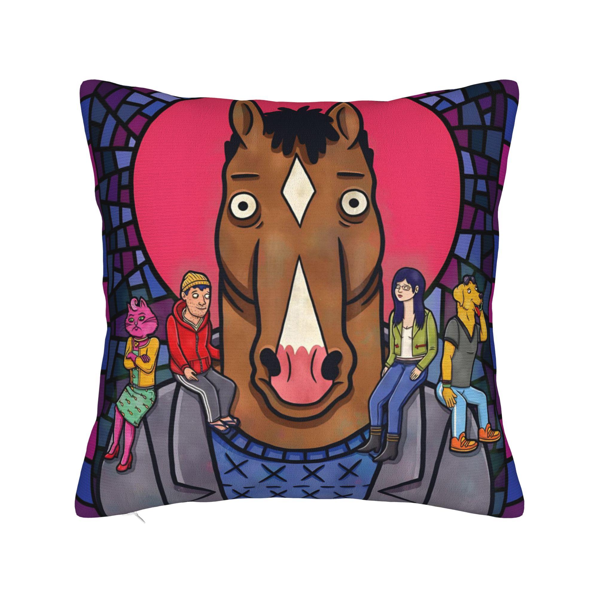 BoJack Horseman Pillow Cover Fashion Pillow Case For Sofa Home Decor Comfy Cushion Cover Birthday Gift 12x12Inch
BoJack Horseman Pillow Cover Fashion Pillow Case For Sofa Home Decor Comfy Cushion Cover Birthday Gift 12x12Inch