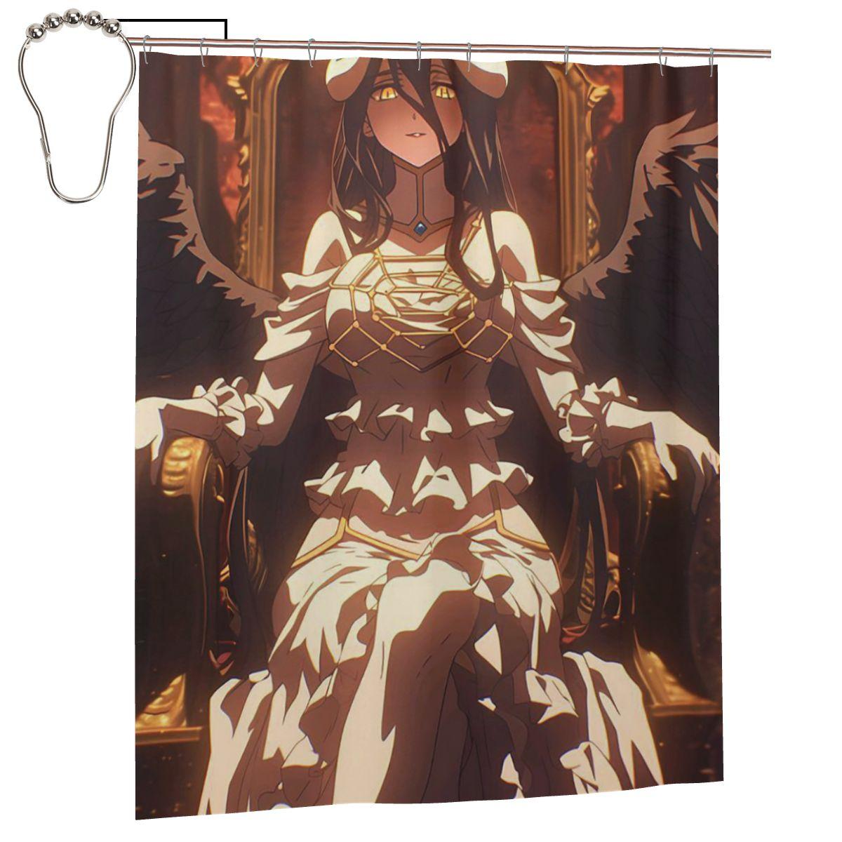 Adventure Anime Albedo Overlord Shower Curtain Bathroom Polyester Waterproof Bath Curtains With Hooks W60H190(CM)-1 Pcs
Adventure Anime Albedo Overlord Shower Curtain Bathroom Polyester Waterproof Bath Curtains With Hooks W60H190(CM)-1 Pcs