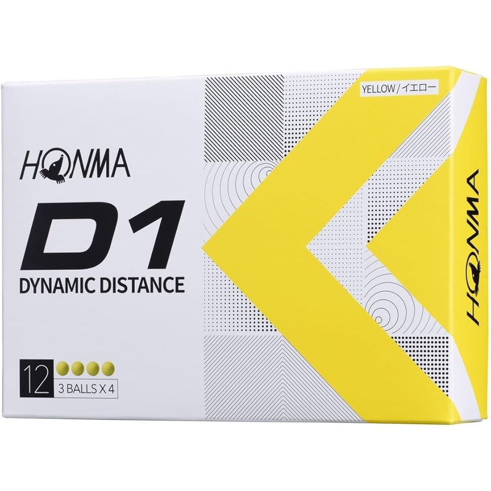 Honma BT2201 Golf Balls 2-Piece Soft Ionomer Distance Yellow 12-Pack
Honma BT2201 Golf Balls 2-Piece Soft Ionomer Distance Yellow 12-Pack