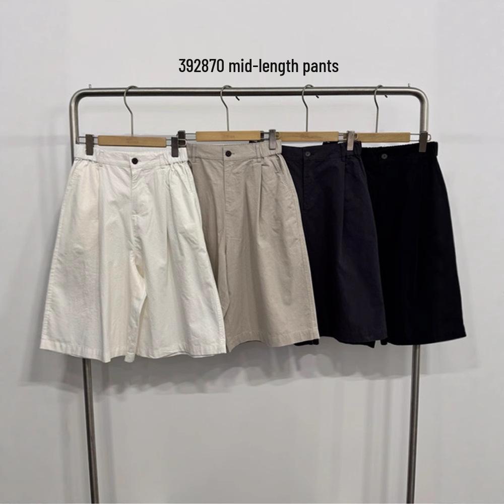 New Korean Style Plus Size High Waist Elastic Wide-Leg Shorts for Women - Spring/Summer Collection One Size
New Korean Style Plus Size High Waist Elastic Wide-Leg Shorts for Women - Spring/Summer Collection One Size