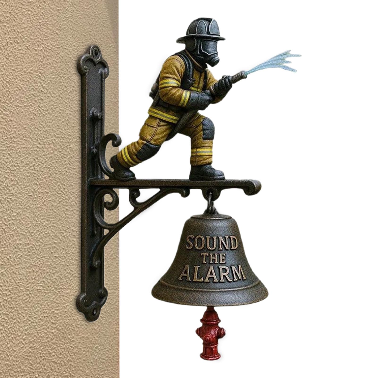 Retro Firefighter Doorbell Loud Alarm Sound Bell Metal Commemorative Ornament Wall Mount Doorbell For Indoor Outdoor China Mainland
Retro Firefighter Doorbell Loud Alarm Sound Bell Metal Commemorative Ornament Wall Mount Doorbell For Indoor Outdoor China Mainland
