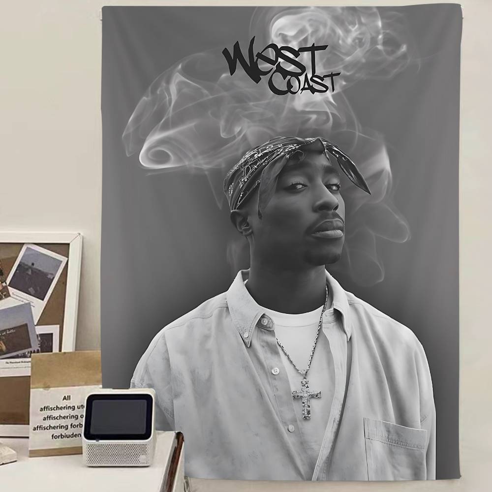 Rapper 2Pac TTupac SShakur Singer Cartoon Tapestry Art Science Fiction Room Home Decor Art Home Decor 74x94cm(29x37in)
Rapper 2Pac TTupac SShakur Singer Cartoon Tapestry Art Science Fiction Room Home Decor Art Home Decor 74x94cm(29x37in)