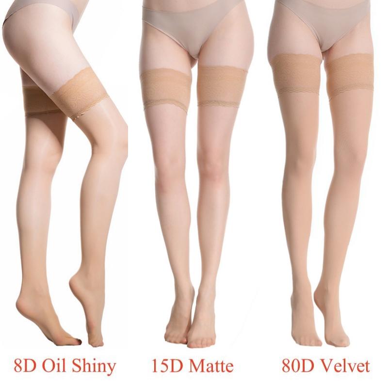 8D Horse Oil Flashing Party Club Medias Women Sexy Lace Top Silicone Hold Up Thigh High Stockings 80D Velvet Leg Warmers 15D Matte
8D Horse Oil Flashing Party Club Medias Women Sexy Lace Top Silicone Hold Up Thigh High Stockings 80D Velvet Leg Warmers 15D Matte