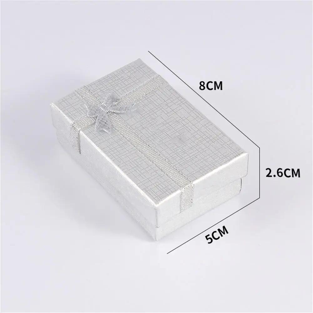 Long Jewelry Necklace Bracelet Box Storage Container Jewellery Box Packaging Bowknot Gift Display Paper Organizer Case Wholesale срібний
Long Jewelry Necklace Bracelet Box Storage Container Jewellery Box Packaging Bowknot Gift Display Paper Organizer Case Wholesale срібний