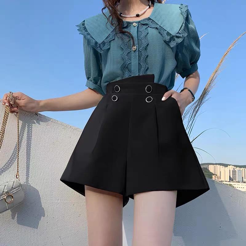 Plus Size Women s High-Waisted Wide-Leg Summer Shorts: Slimming, Stylish, and Loose Fit M 40-50 kg чёрный
Plus Size Women s High-Waisted Wide-Leg Summer Shorts: Slimming, Stylish, and Loose Fit M 40-50 kg чёрный