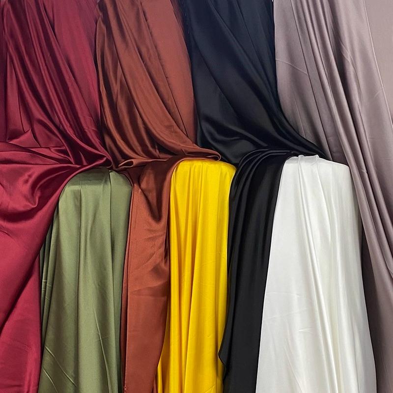 Pearl Satin High-end Wedding Dress Formal Dress Fashion Fabric Glossy Thin Soft Satin Dress Solid Color Designer Clothing Fabric 1.5M&1M чорний
Pearl Satin High-end Wedding Dress Formal Dress Fashion Fabric Glossy Thin Soft Satin Dress Solid Color Designer Clothing Fabric 1.5M&1M чорний