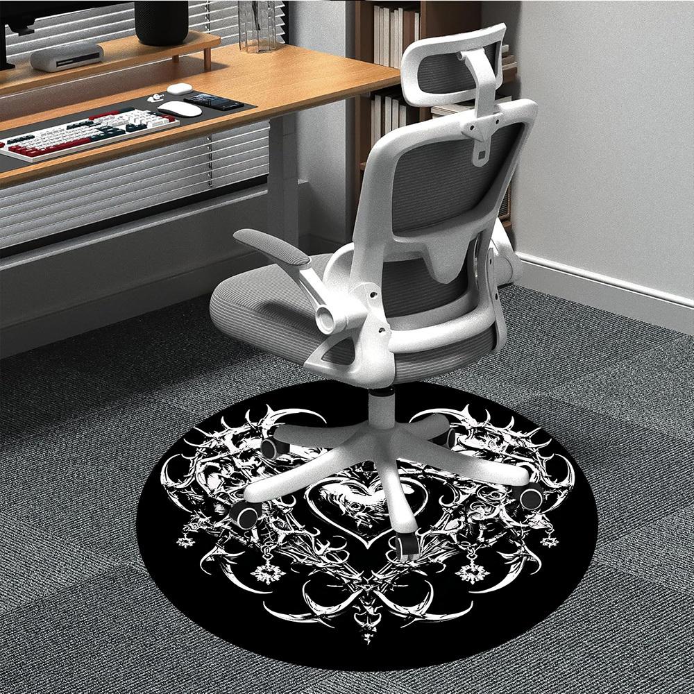 1pc Heart Thorn Office Round Area Rug, Indoor Mat Suitable ForOffice, Under Office Chairs Bedroom Living Room Home Decor, Room Deco T049 80cm by 80cm
1pc Heart Thorn Office Round Area Rug, Indoor Mat Suitable ForOffice, Under Office Chairs Bedroom Living Room Home Decor, Room Deco T049 80cm by 80cm