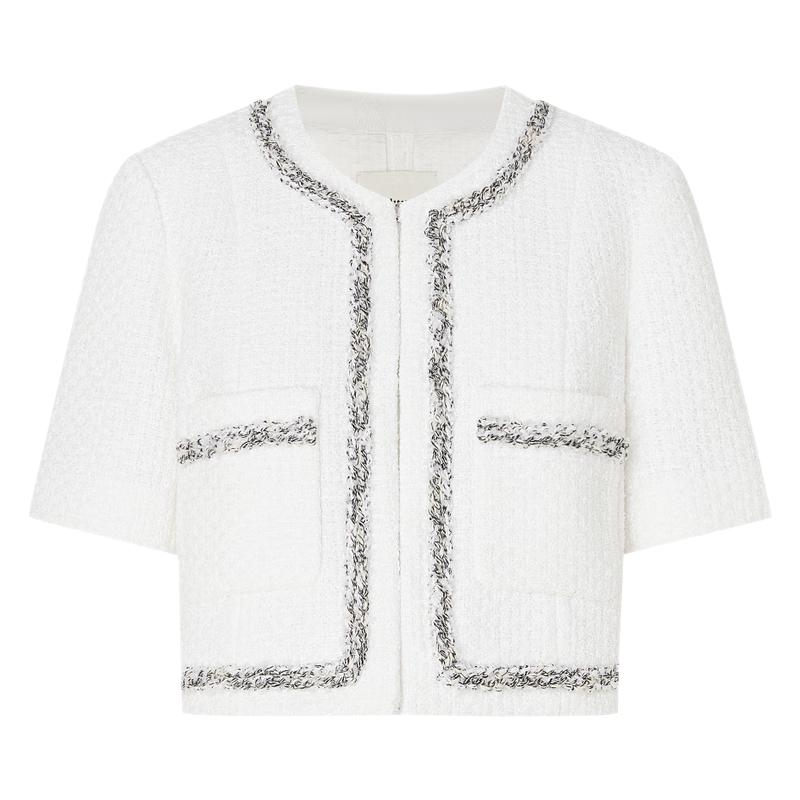 Edition Women s Short Sleeve Boxy Boucle Jacket L 170
Edition Women s Short Sleeve Boxy Boucle Jacket L 170