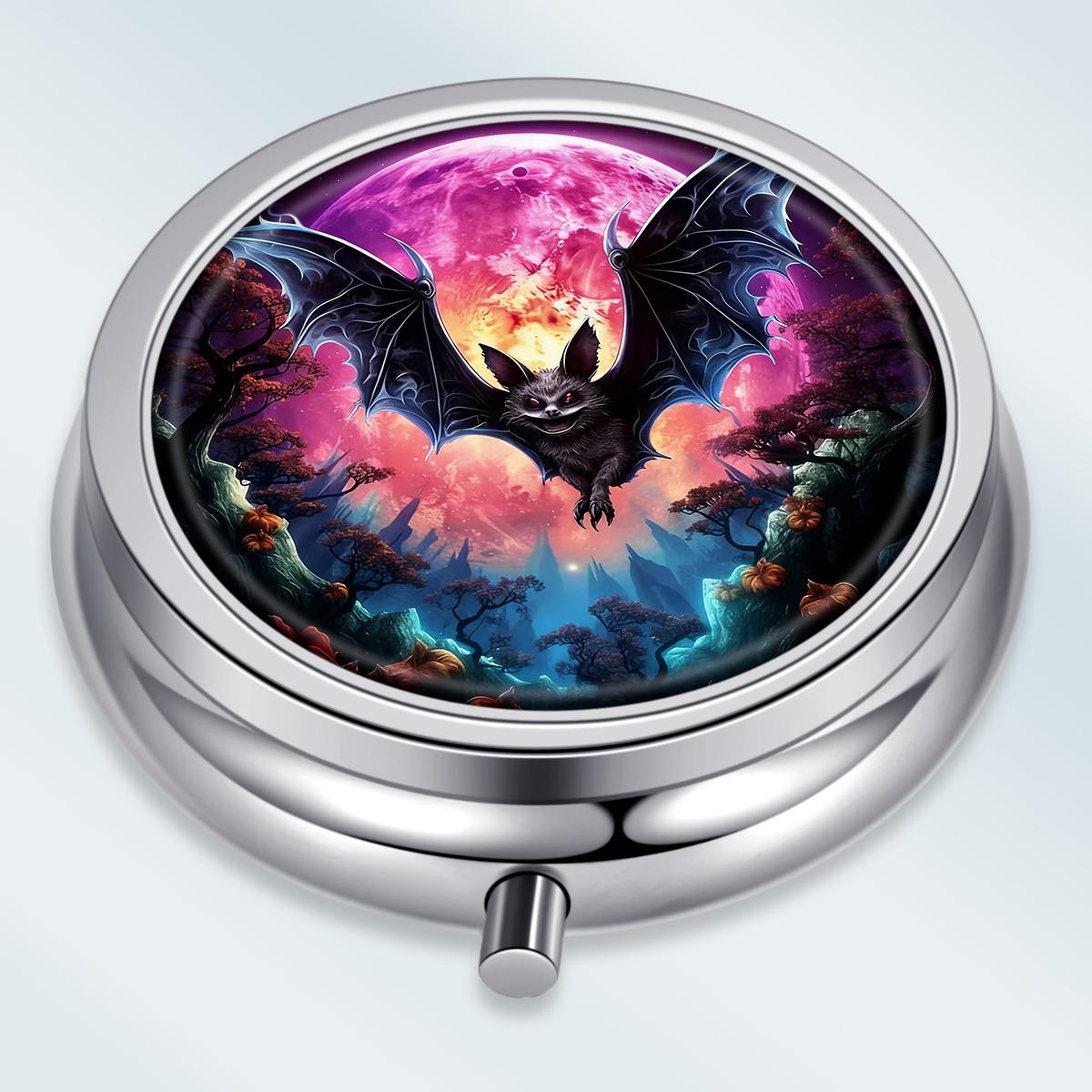 Portable Pill Box with 3 Compartments, Mini Metal Medicine Organizer Case, Cute Printed Pill Container for Vitamins, Pills, Jewelry, Travel, Daily Use разноцветный
Portable Pill Box with 3 Compartments, Mini Metal Medicine Organizer Case, Cute Printed Pill Container for Vitamins, Pills, Jewelry, Travel, Daily Use разноцветный