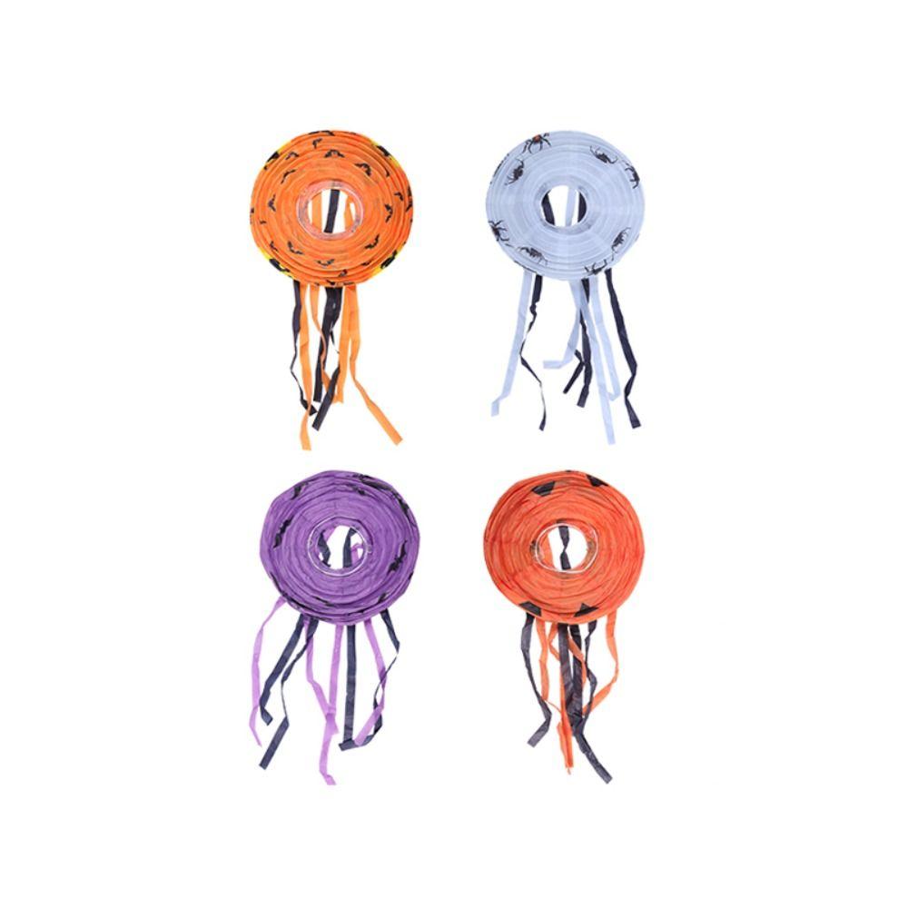 with Tassel Halloween Paper Lanterns Festival Prop Spider Bat Pattern Pumpkin Lamp Horror Atmosphere Hanging Ornaments 20cm-D
with Tassel Halloween Paper Lanterns Festival Prop Spider Bat Pattern Pumpkin Lamp Horror Atmosphere Hanging Ornaments 20cm-D