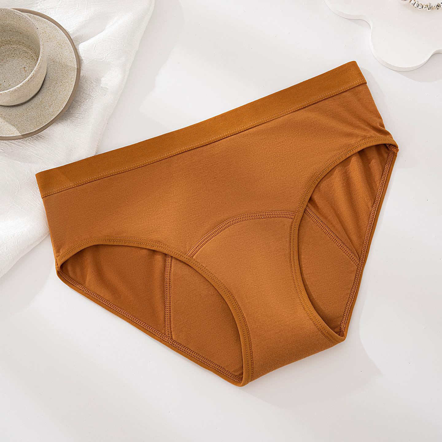 Leak-Proof Menstrual Panties for Women, Triangle Briefs, Large Size with Widened and Lengthened Crotch Gusset. S 40-50 kg
Leak-Proof Menstrual Panties for Women, Triangle Briefs, Large Size with Widened and Lengthened Crotch Gusset. S 40-50 kg