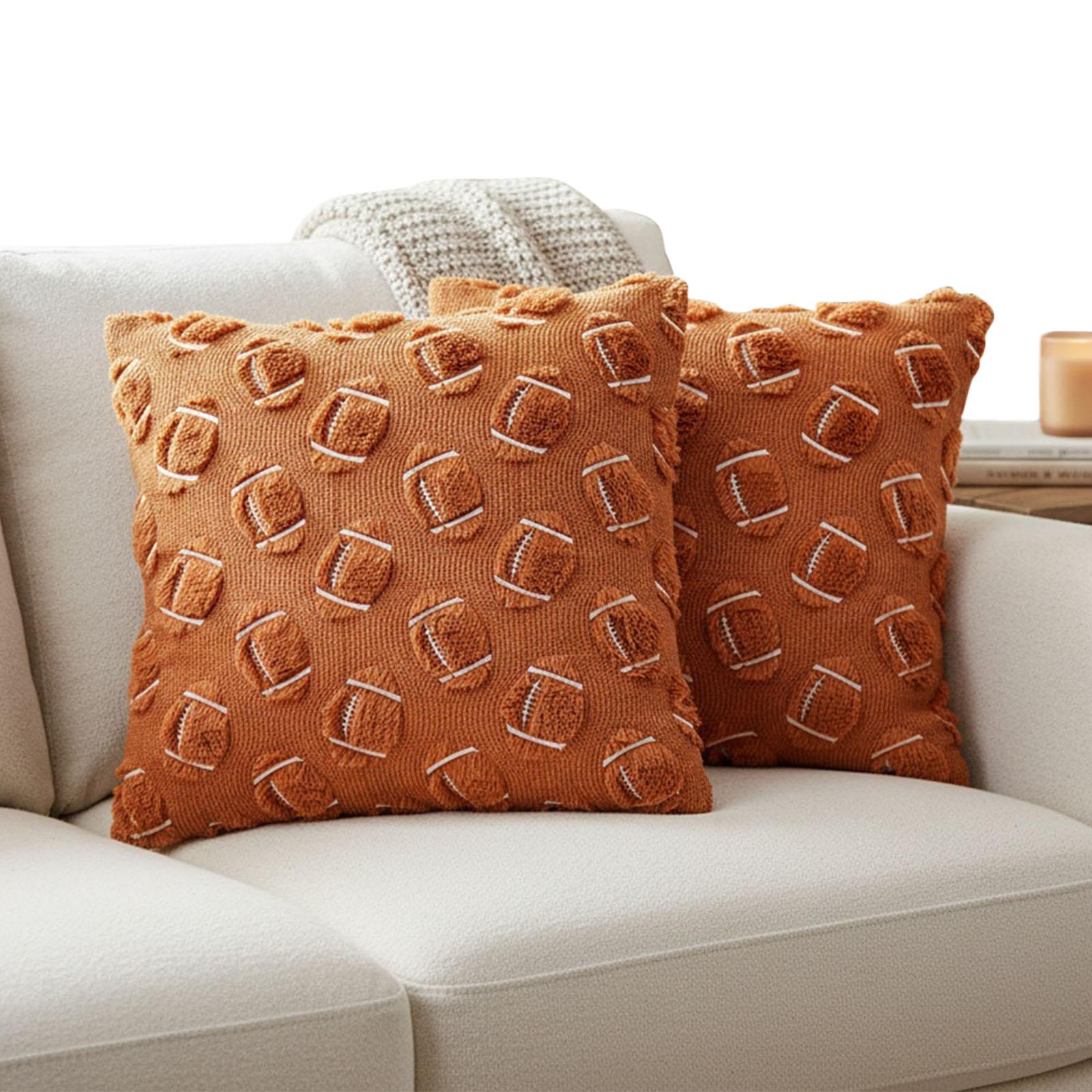 Football Decorative Cushion Cover 18x18inch Set of 2 Throw Pillow Covers for Sofa Bed Living Room Home Decor China Mainland
Football Decorative Cushion Cover 18x18inch Set of 2 Throw Pillow Covers for Sofa Bed Living Room Home Decor China Mainland