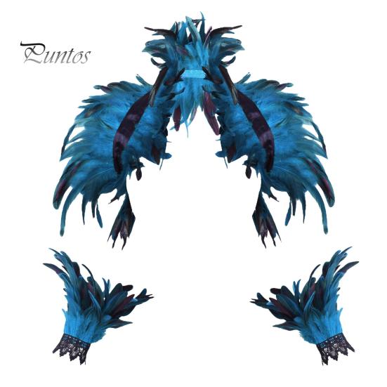 1 комплект поддельный воротник с кольцом на запястье готический стиль перьевая шаль имитация перьев ажурное кружево унисекс модель сценическое шоу представление Хэллоуин косплей
1 комплект поддельный воротник с кольцом на запястье готический стиль перьевая шаль имитация перьев ажурное кружево унисекс модель сценическое шоу представление Хэллоуин косплей