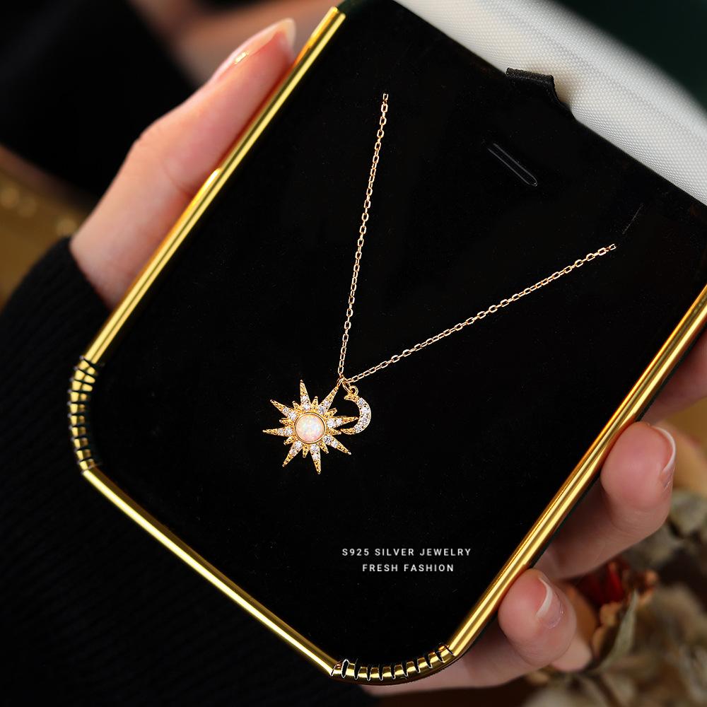 Opal Star Necklace Synthetic Opal Pendant Necklace Blue Opal Necklace October Birthstone Dainty Necklace for Women Gift золотий
Opal Star Necklace Synthetic Opal Pendant Necklace Blue Opal Necklace October Birthstone Dainty Necklace for Women Gift золотий