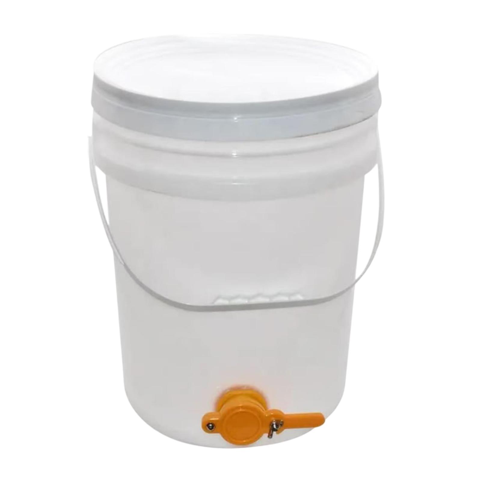 Honey Bucket Comfortable Handle Honey Gate Valve Honey Extractor Equipment for Home Improvement Beekeeping Household Cleaning белый
Honey Bucket Comfortable Handle Honey Gate Valve Honey Extractor Equipment for Home Improvement Beekeeping Household Cleaning белый