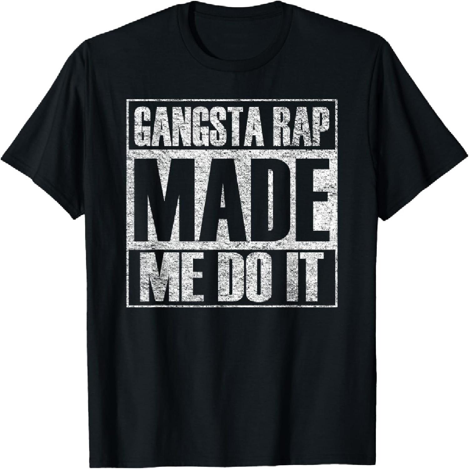 Gangsta Rap Music Made Me Do It Funny Gym Vintage T-Shirt XXXXXL чорний
Gangsta Rap Music Made Me Do It Funny Gym Vintage T-Shirt XXXXXL чорний