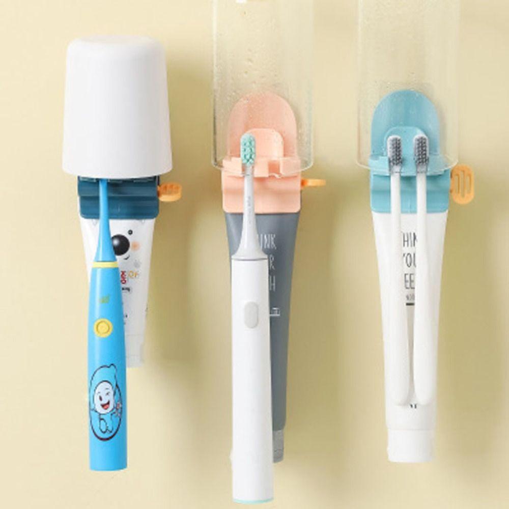 Pink/Dark Blue/Light Blue Toothpaste Tube Squeezer Plastic Toothbrush Holder Cup Set Home
Pink/Dark Blue/Light Blue Toothpaste Tube Squeezer Plastic Toothbrush Holder Cup Set Home