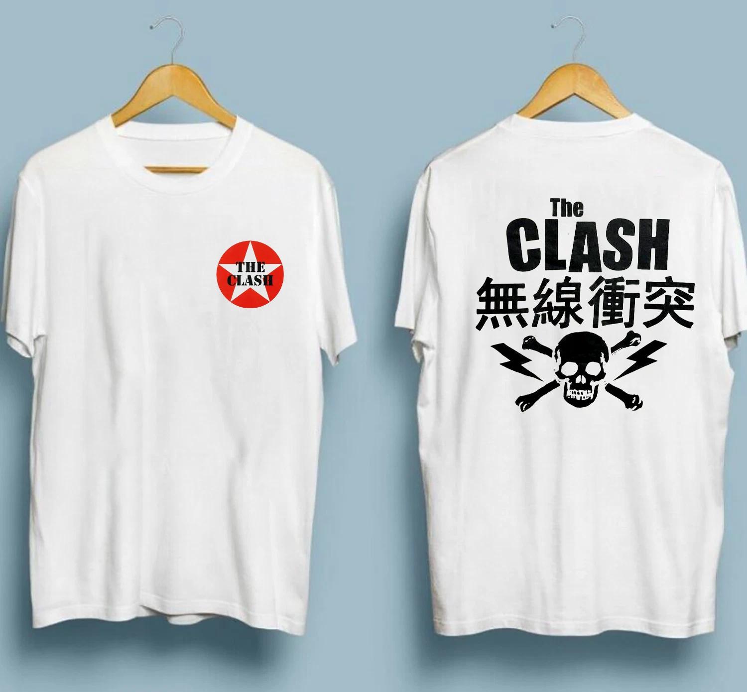 The Clash Star Logo White All Size SOFT STYLE SHIRT S16 M
The Clash Star Logo White All Size SOFT STYLE SHIRT S16 M