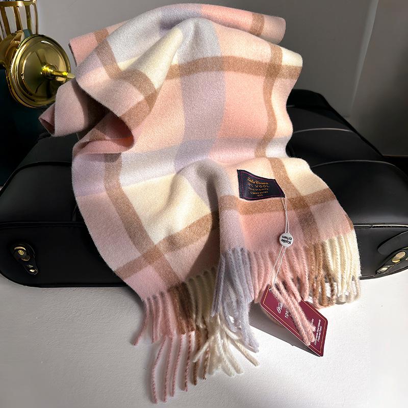Winter Luxury Cashmere Women Plaid Scarf Warm Shawl And Wrap Bandana Pashmina Long Tassel Female Foulard Thick Blanket 33x204cm
Winter Luxury Cashmere Women Plaid Scarf Warm Shawl And Wrap Bandana Pashmina Long Tassel Female Foulard Thick Blanket 33x204cm