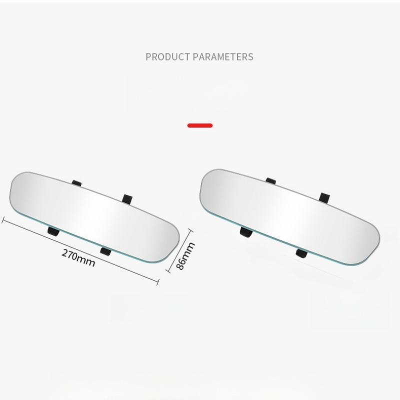 High-definition wide-view auxiliary rearview mirror, wide-angle curved rearview mirror inside the car, anti-glare rear observati белый
High-definition wide-view auxiliary rearview mirror, wide-angle curved rearview mirror inside the car, anti-glare rear observati белый