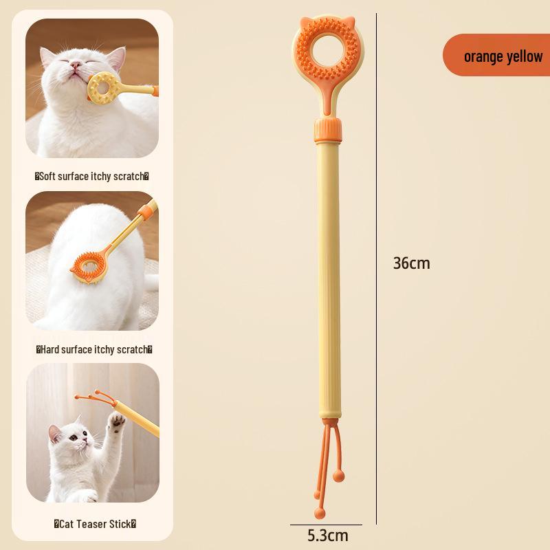 Dual-Sided Retractable Cat Teaser & Scratch Massager Toy Bag Packaging
Dual-Sided Retractable Cat Teaser & Scratch Massager Toy Bag Packaging
