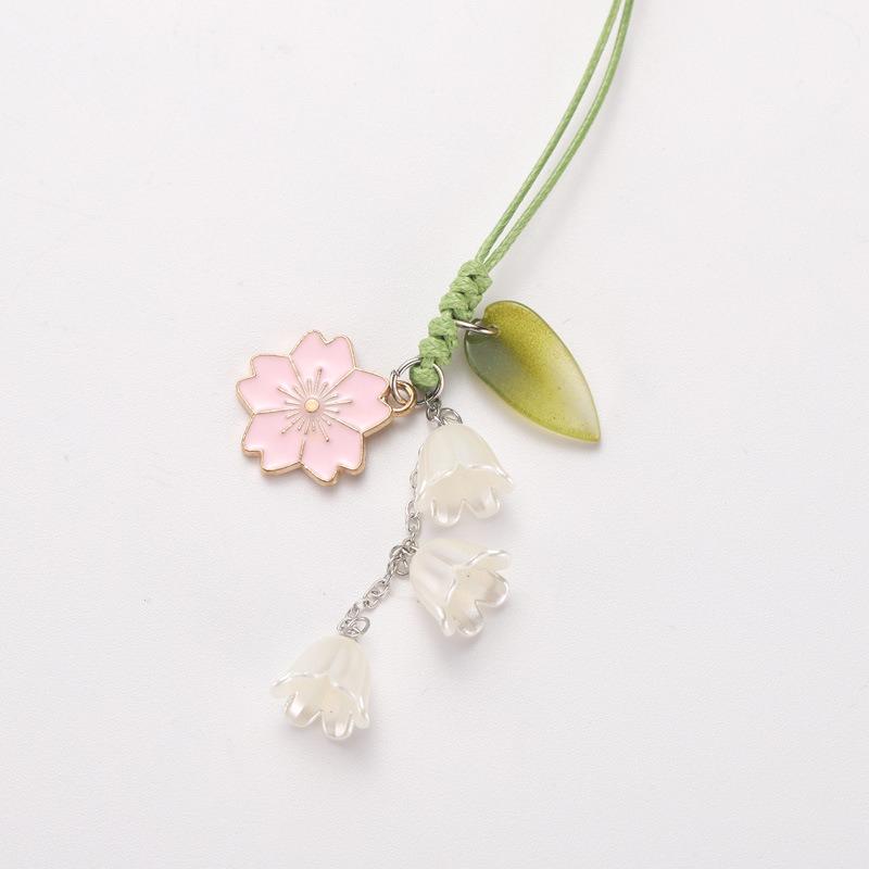 Sweet Cute Tulip Flower Lanyard Mobile Phone Case Keychain Car Key Chains Women Handbag Valley Lily Cherry Blossom Hang Pendant рожевий
Sweet Cute Tulip Flower Lanyard Mobile Phone Case Keychain Car Key Chains Women Handbag Valley Lily Cherry Blossom Hang Pendant рожевий