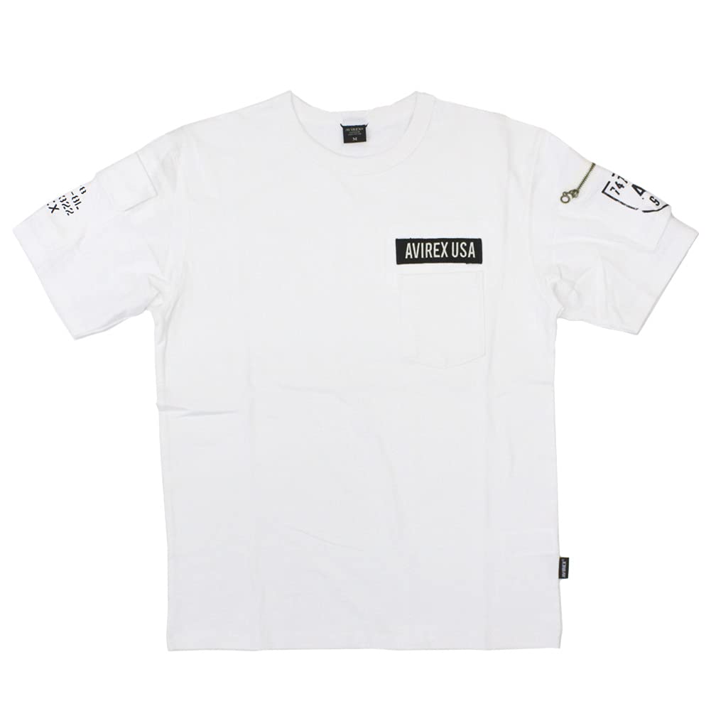 AVIREX 6113328 S/S FATIGUE TEE Short Sleeve Fatigue T-Shirt 01WHITE XXL
AVIREX 6113328 S/S FATIGUE TEE Short Sleeve Fatigue T-Shirt 01WHITE XXL